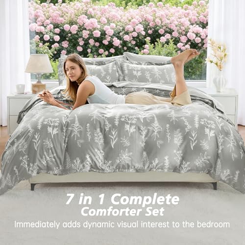 Silver Grey Full Comforter Set