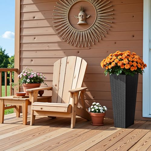 Resin 23.6'' Tall Planters