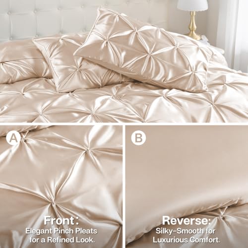 Satin California King Comforter Set