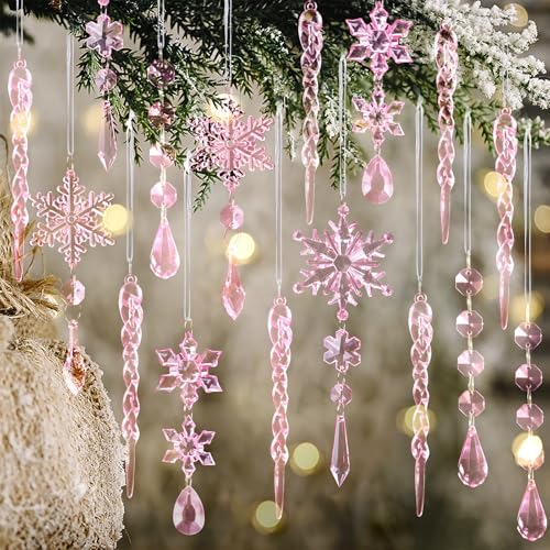 Crystal Christmas Tree Ornaments (32 Count)