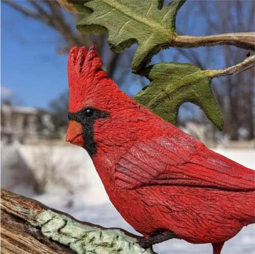 Cardinal Wood Carving