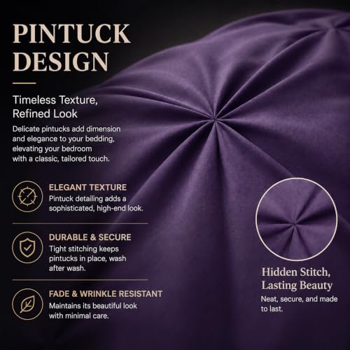 Twin XL Comforter Set Purple