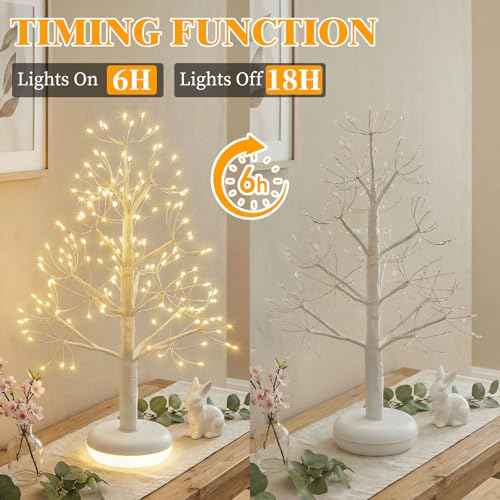 Small Christmas Tree with 136 Lights (2 Count)