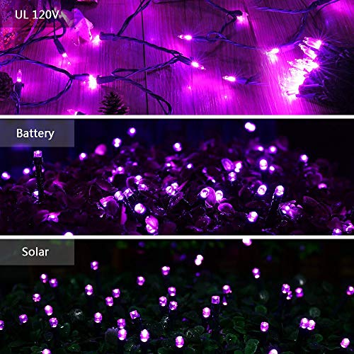 Purple Halloween Lights Connectable (125.14 Count)