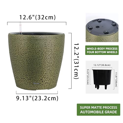 13x12 Self Watering Planter with Wheels