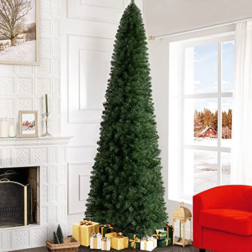 Vienna 9ft Prelit Slim Artificial Christmas Tree with 1455 Branch Tips