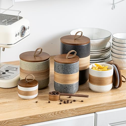 Ceramic Coffee Jar for Coffee Bar