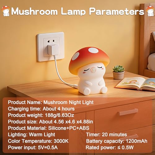 Mushroom Night Light
