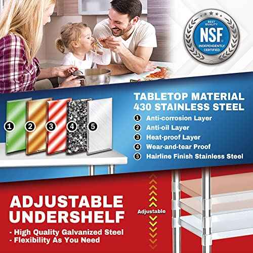 24x12 NSF Stainless Steel Cart