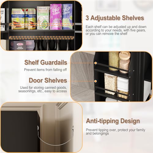Metal Kitchen Pantry Cabinet