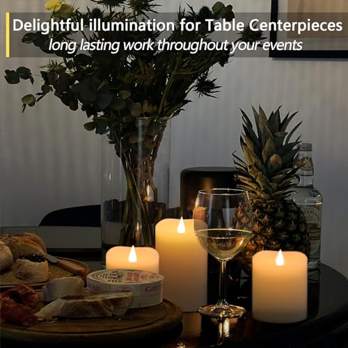 Flameless Candles Battery Operated with Timer