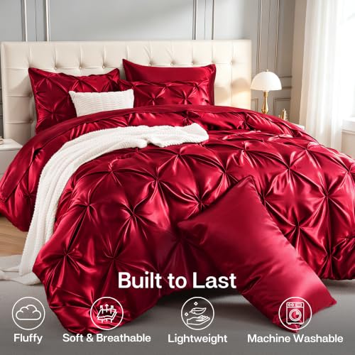 Satin California King Comforter Set