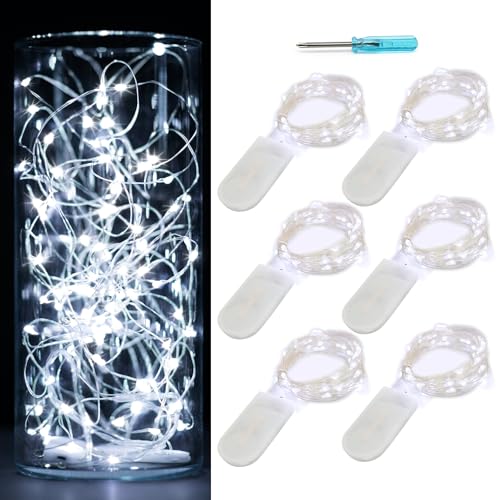 6Pack Fairy Lights Battery Operated (42 Foot)