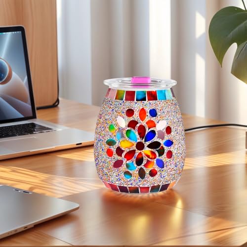Mosaic Glass Wax Warmer