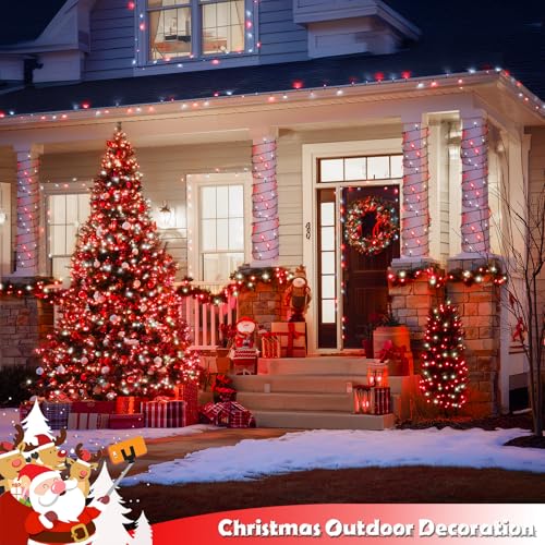 2 Pack Solar Christmas Lights (66 Foot)