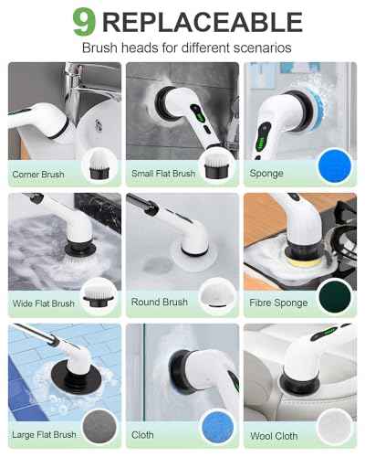 Cordless Electric Spin Scrubber
