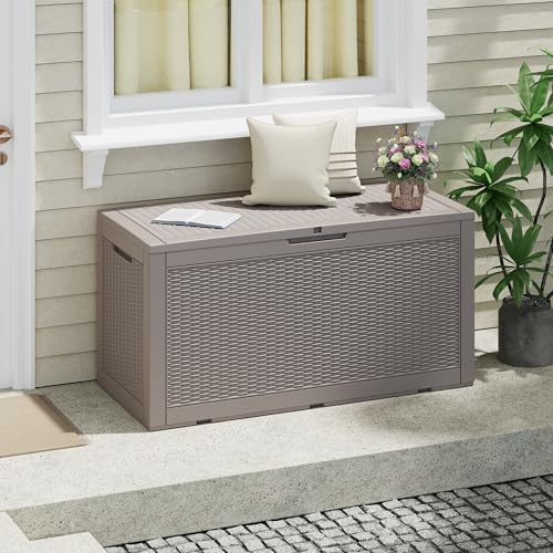 100 Gal Outdoor Storage Box Waterproof Lockable