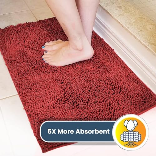 4 Piece Red Medium 30"X19" AS (15.833 Sq Ft)