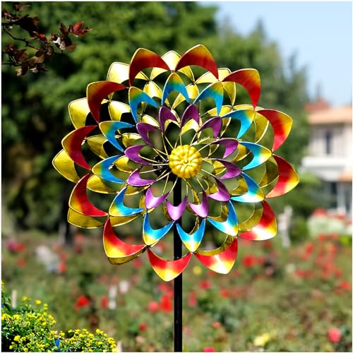 Garden Wind Spinners Outdoor Large Metal