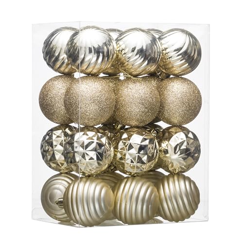 Christmas Ornaments Tree Decorations Set (24 Count)