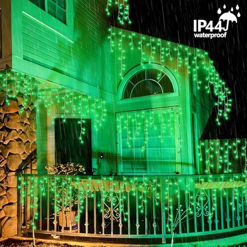 Green Halloween Lights (33 Foot)