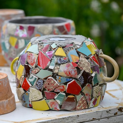 200g Ceramic Mosaic Tiles for Crafts Bulk