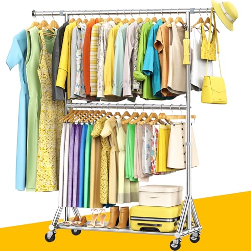 100% Stainless Steel Heavy Duty Clothes Rack Load 860 LBS