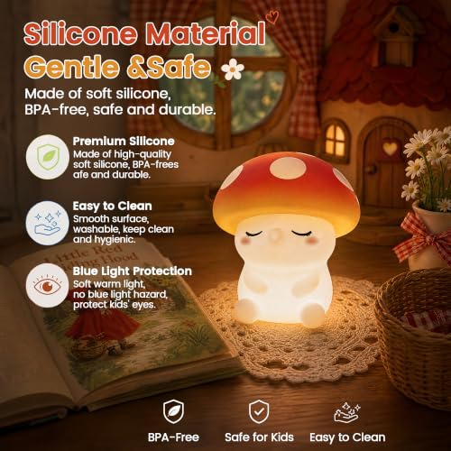Mushroom Night Light