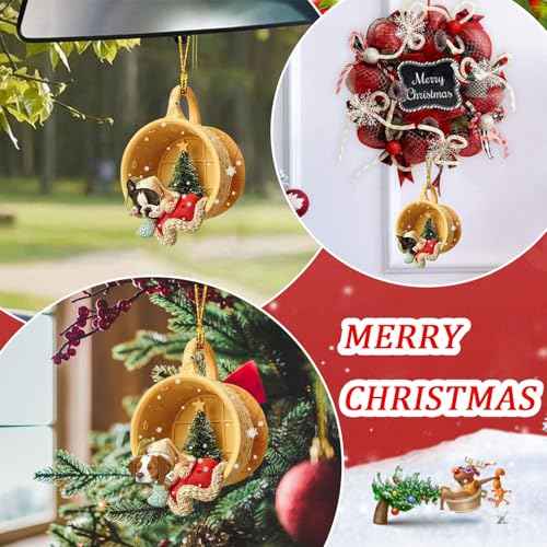 10 Pcs Christmas Tree Ornaments Set