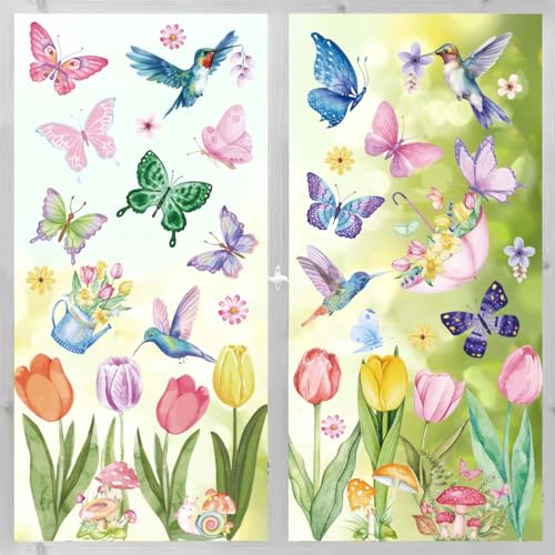 Large Size Spring Window Clings (83 Count)