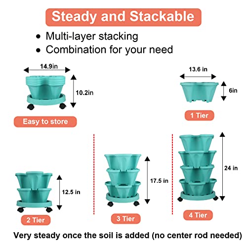 Vertical Planter Tower (2 Count)