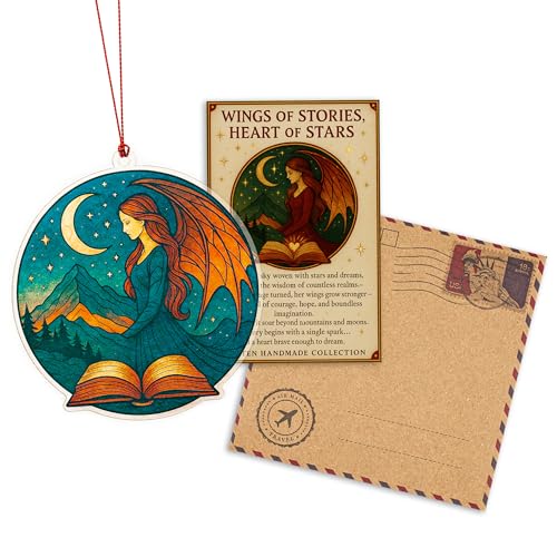 Funny Christmas Book Ornament 2025