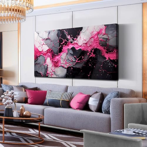 Pink Wall Art for Living Room