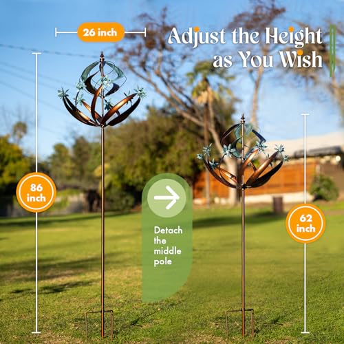 Wind Spinners Outdoor Metal