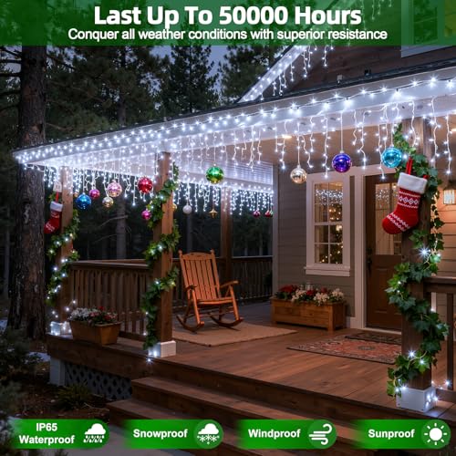 810 LED 82FT Christmas Lights Outdoor (82 Foot)