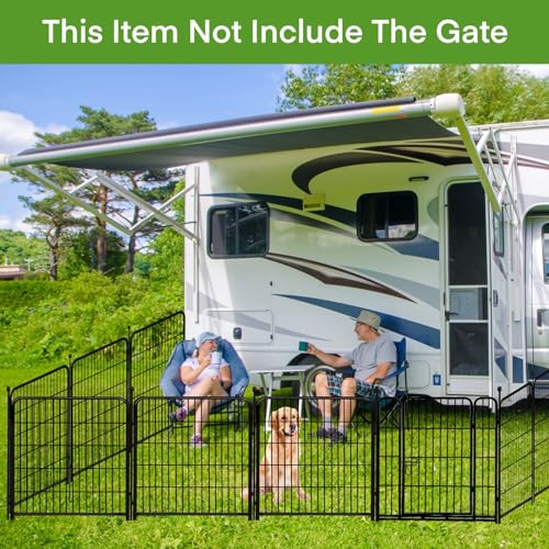 54in Tall Garden Fence No Gate (12096 sq in)