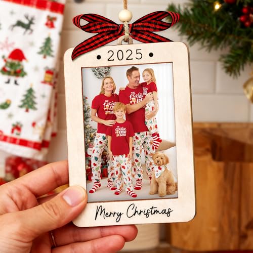 2025 Christmas Ornament Picture Frame
