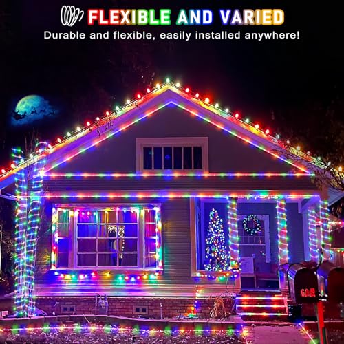 164FT 500 LED Rope Lights for Outside