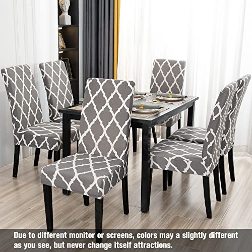 Chair Covers for Dining Room 6 Pack