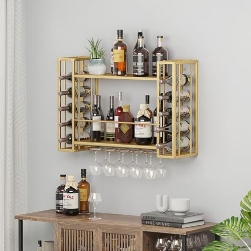 Wall Mounted Wine Rack
