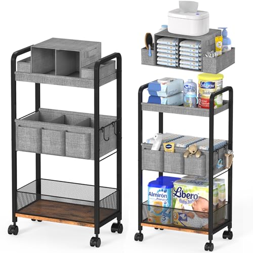 2In1 Baby Diaper Caddy & 3