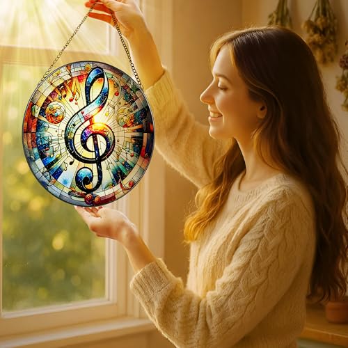 Stained Glass Window Hanging