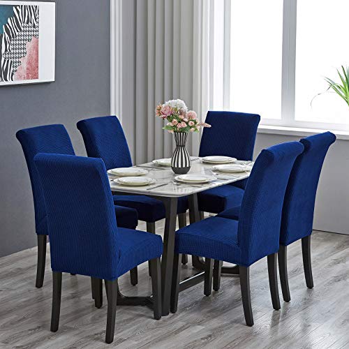 Stretch Chair Covers for Dining Room Set of 2
