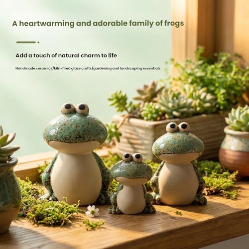 Frog Garden Decor Set of 3 (3 Count)