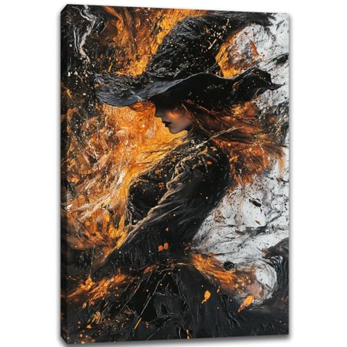 Witch Canvas Poster Print