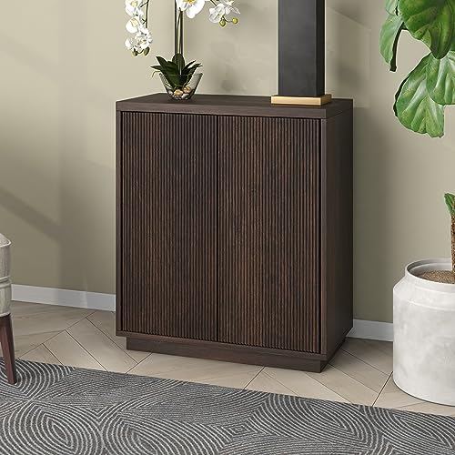 28" Fluted Accent Cabinet