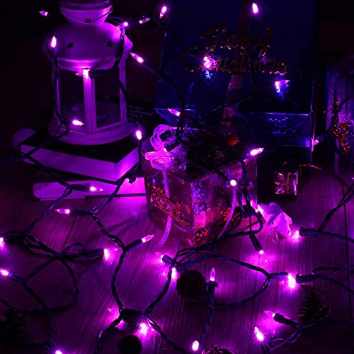 Purple Halloween Lights Connectable (125.14 Count)