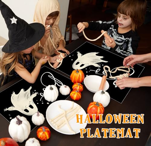 Funny Halloween Placemats Set of 4 (4 Count)