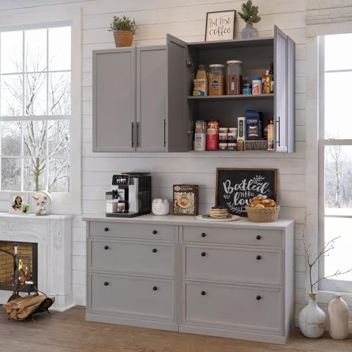 30" Laundry Room Cabinets Wall Mounted