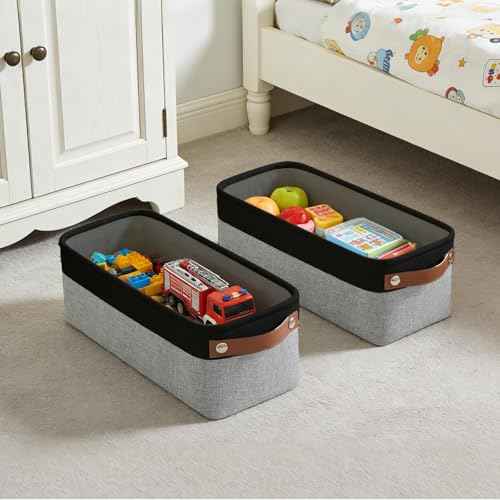 Small Fabric Storage Baskets (4 Count)